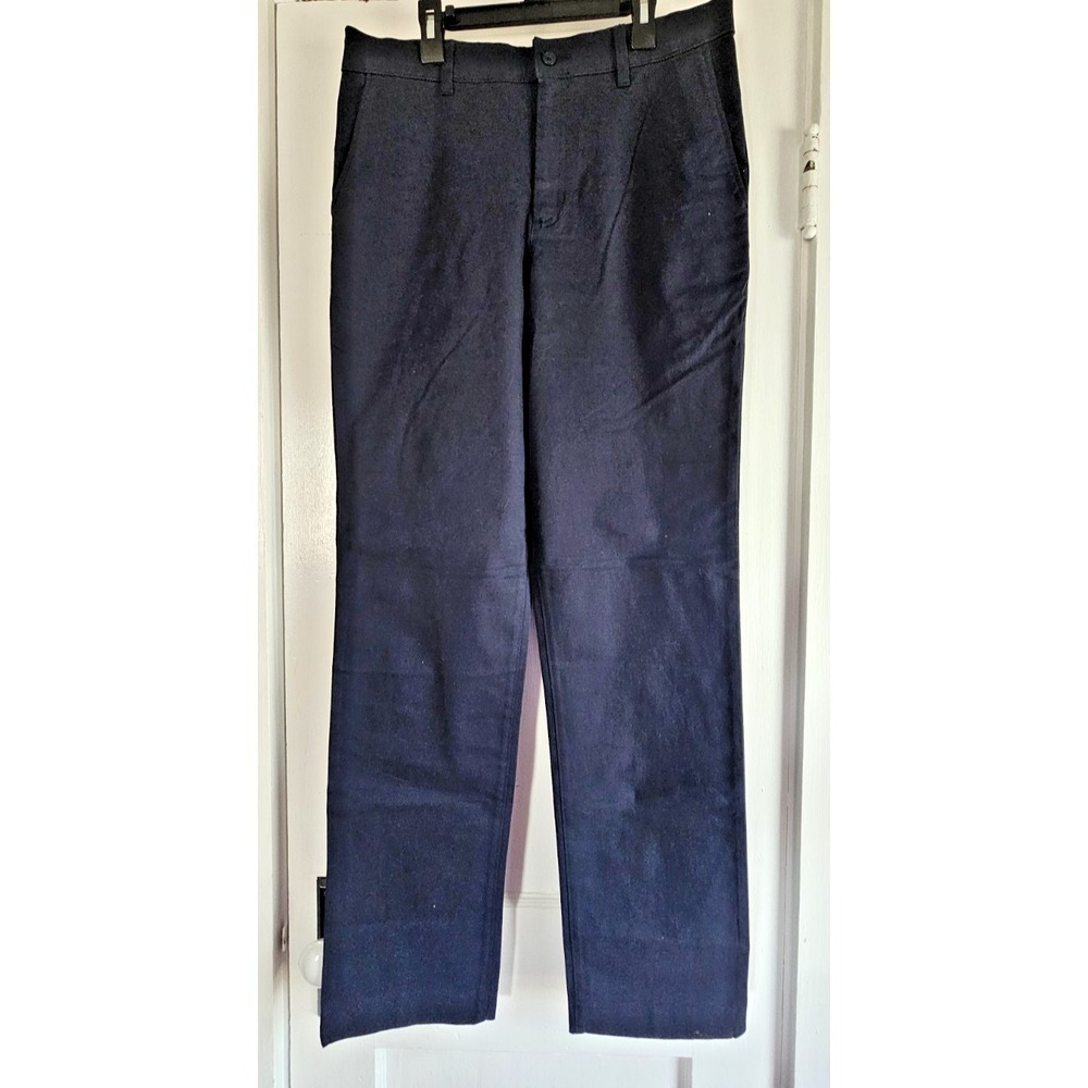 NWT Edwards Cotton Mexican made mens 38*32 performance stretch pants navy blue